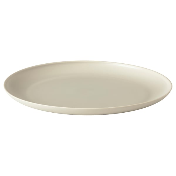 VITABBORRE Plate, beige, 10 ¼ "
