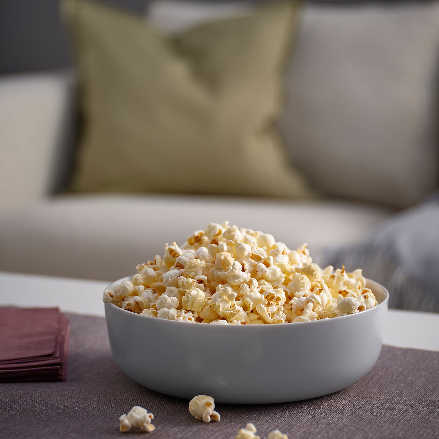 Serving bowl, light gray 4