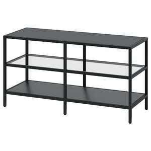 Vittsjo Tv Unit Black Brown Glass Ikea