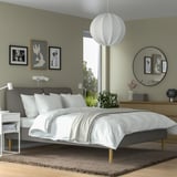 VOLLERSLEV Rug, high pile, beige, 6 ' 7 "x9 ' 10 "