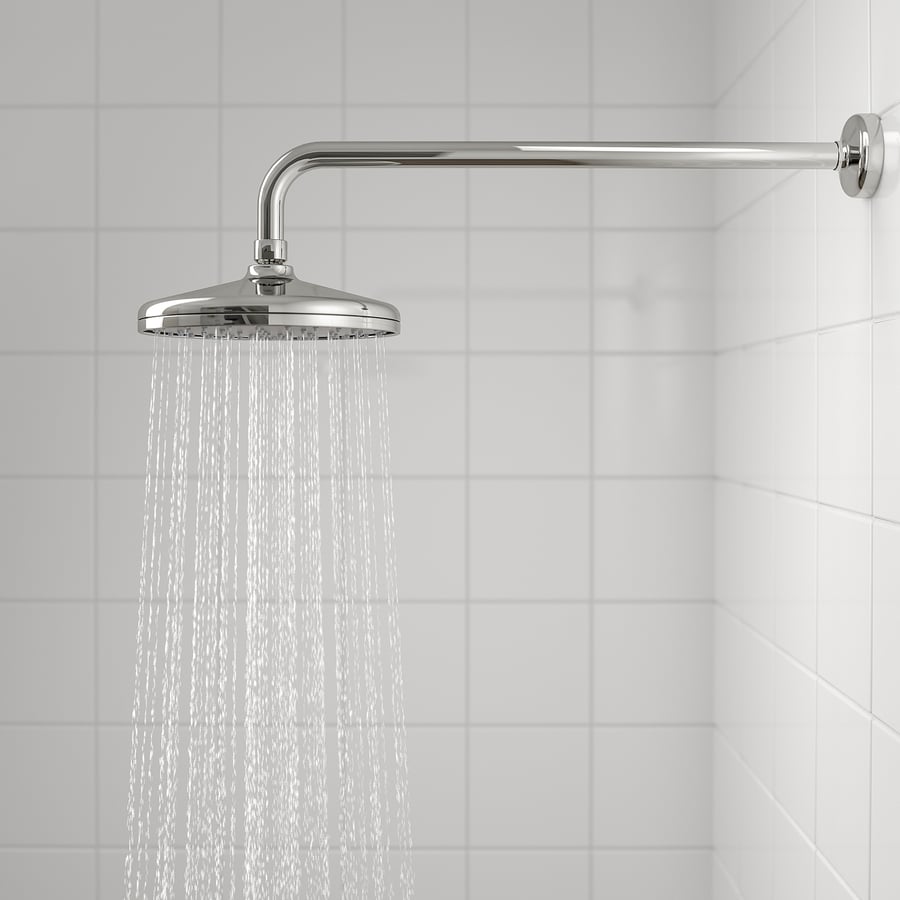 VOXNAN 1spray showerhead with arm, chrome plated IKEA