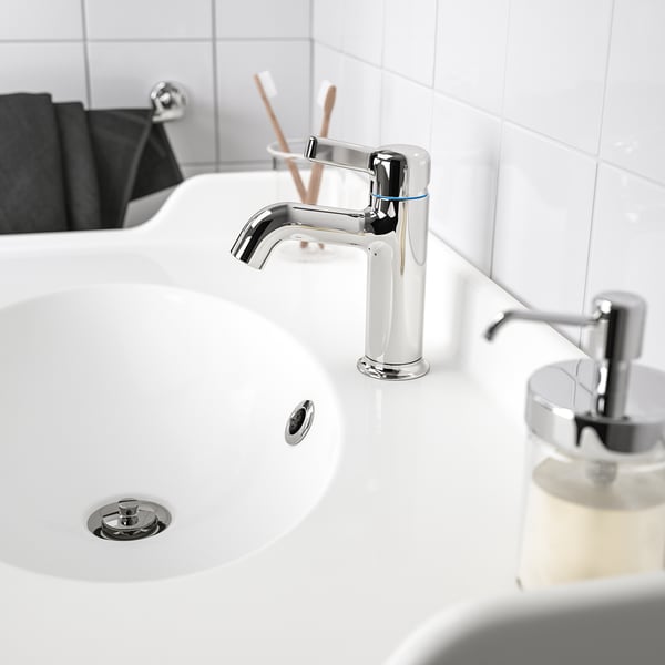 Voxnan Bath Faucet With Strainer Chrome Plated Ikea