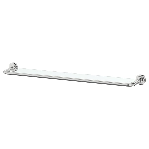Voxnan Glass Shelf Chrome Effect Ikea