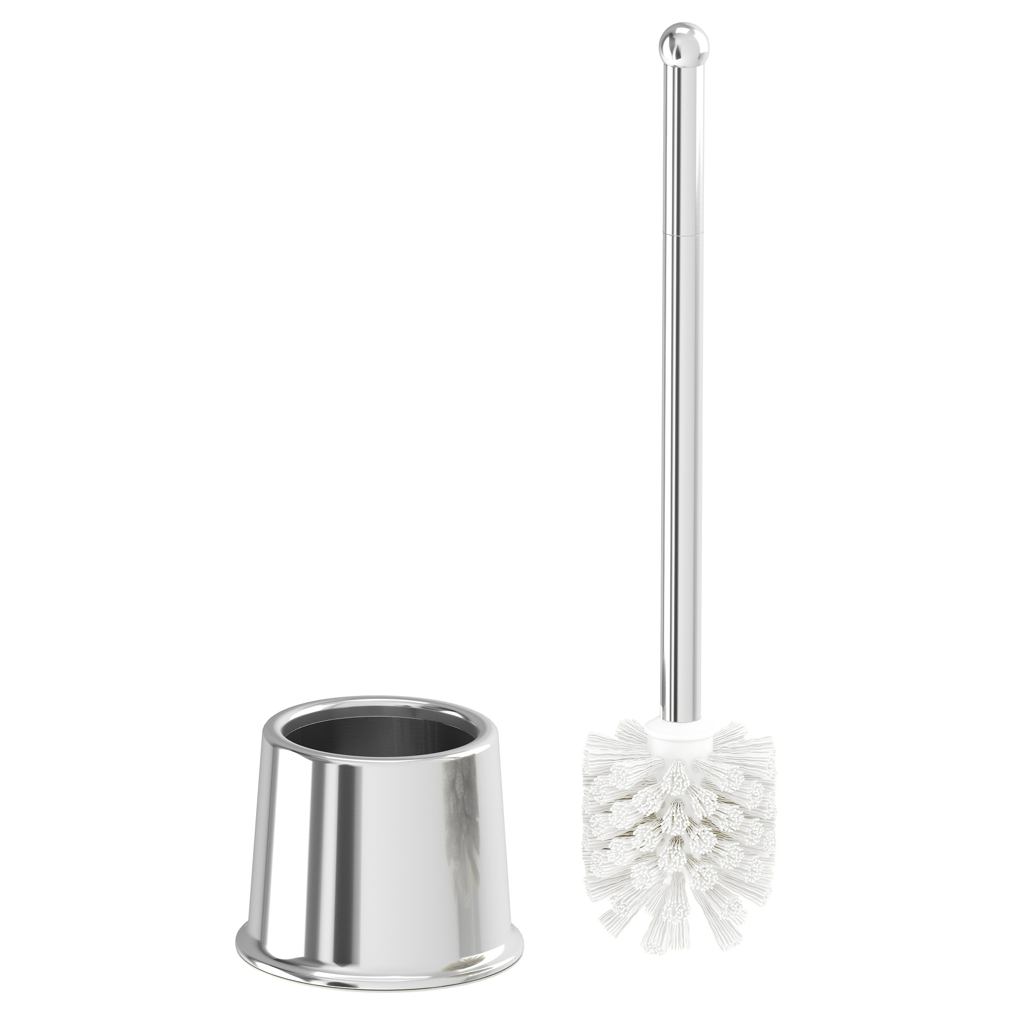 VOXNAN Toilet brush, chrome effect IKEA