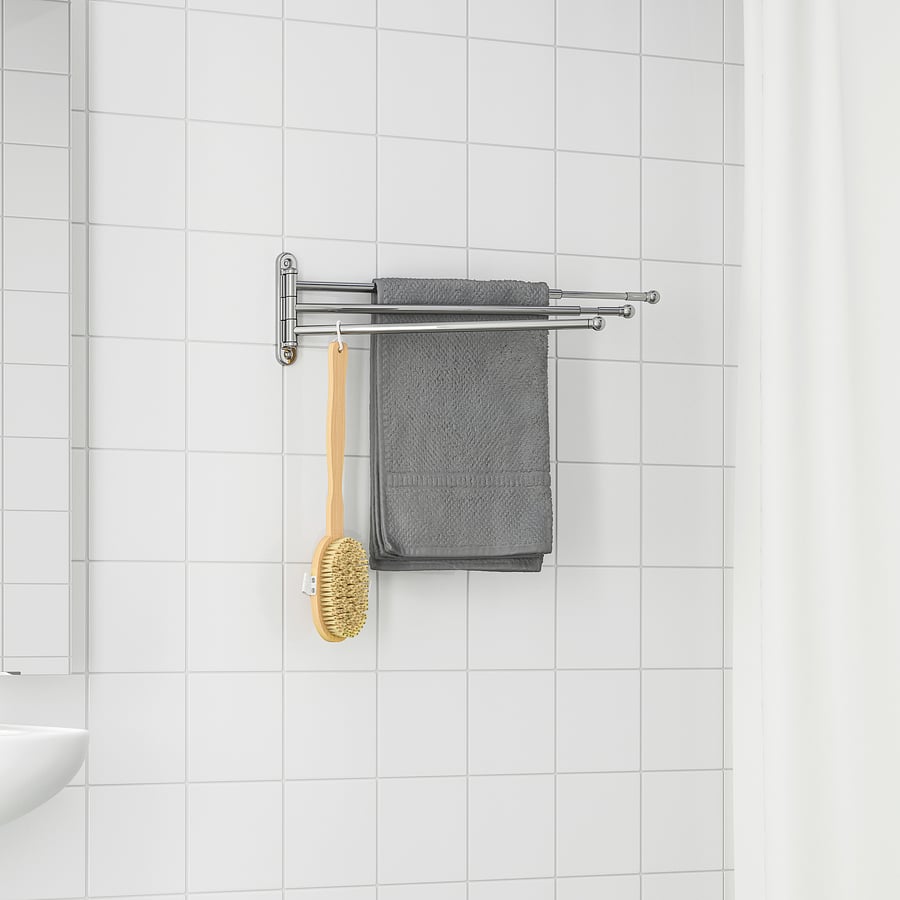 VOXNAN towel holder, 3 bars IKEA