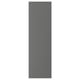 VOXTORP Door, dark gray, 15x50 "