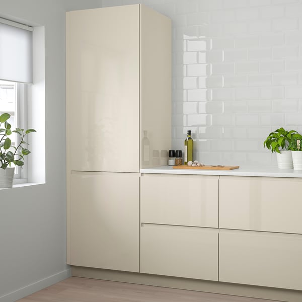 Voxtorp Door High Gloss Light Beige 15x30 Ikea