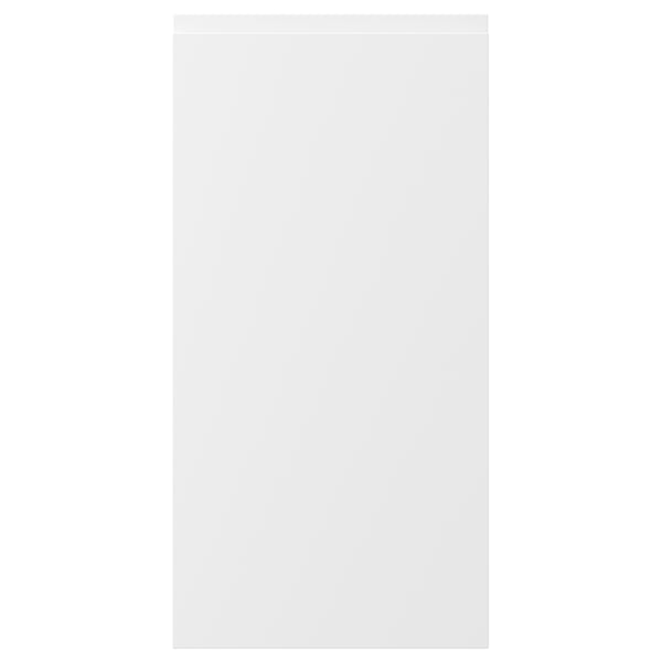 VOXTORP Door, matte white, 15x30 "
