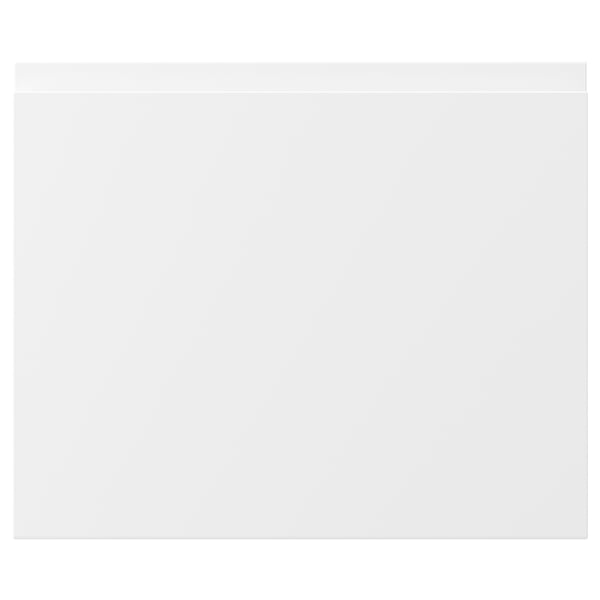 VOXTORP Door, matte white, 18x15 "