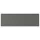 VOXTORP Drawer front, dark gray, 30x10 "