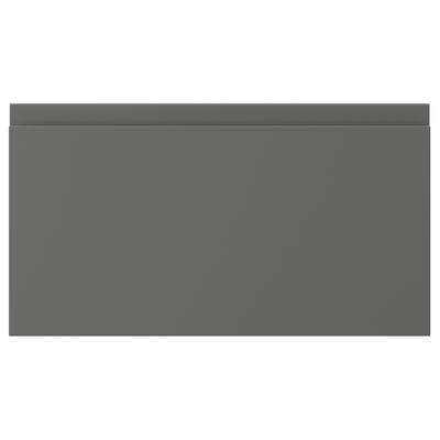 VOXTORP Drawer front, dark gray, 18x10 "