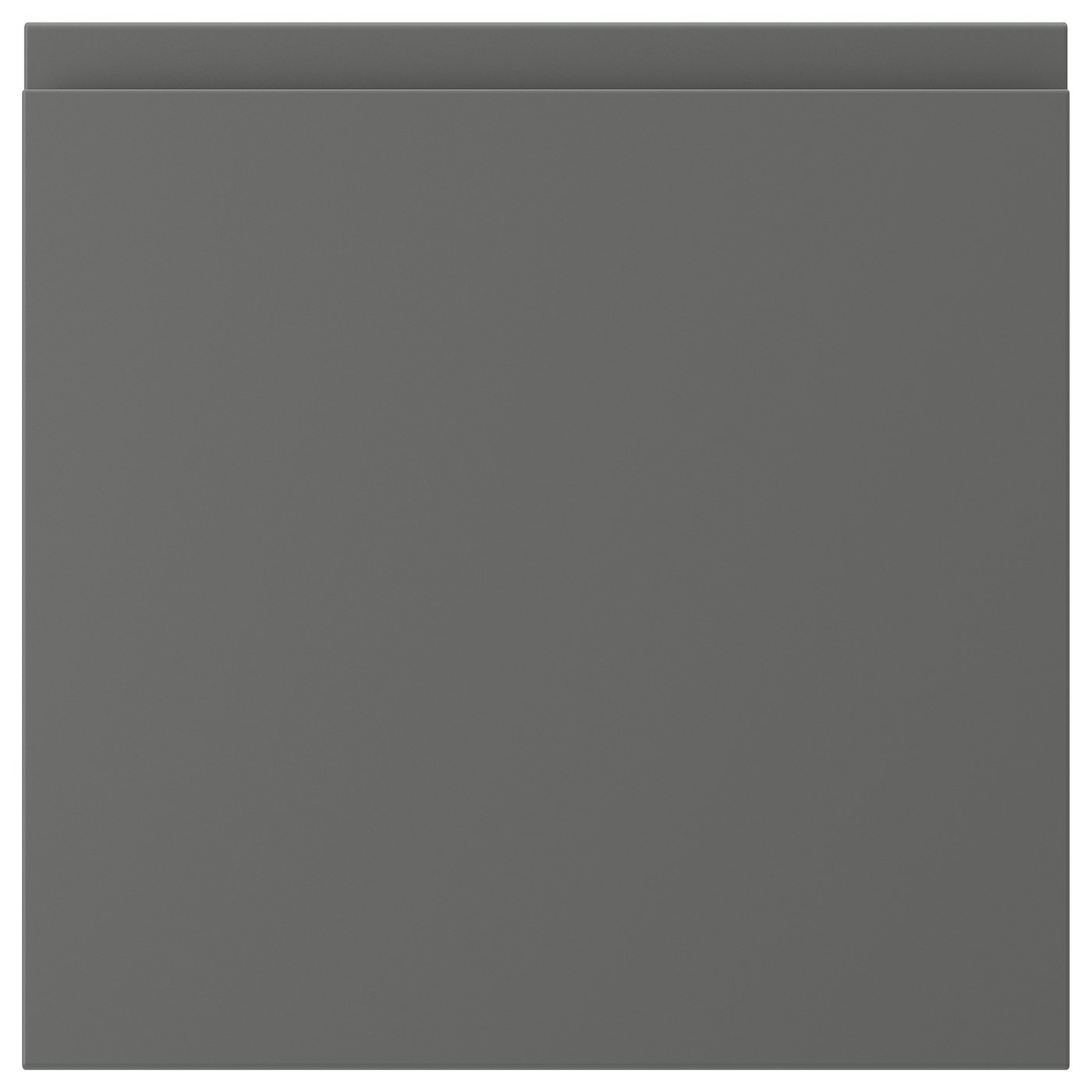 VOXTORP drawer front, dark gray, 15x15