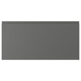 VOXTORP Drawer front, dark gray, 30x15 "
