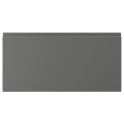 VOXTORP Drawer front, dark gray, 30x15 "