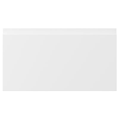 VOXTORP Drawer front, matte white, 18x10 "