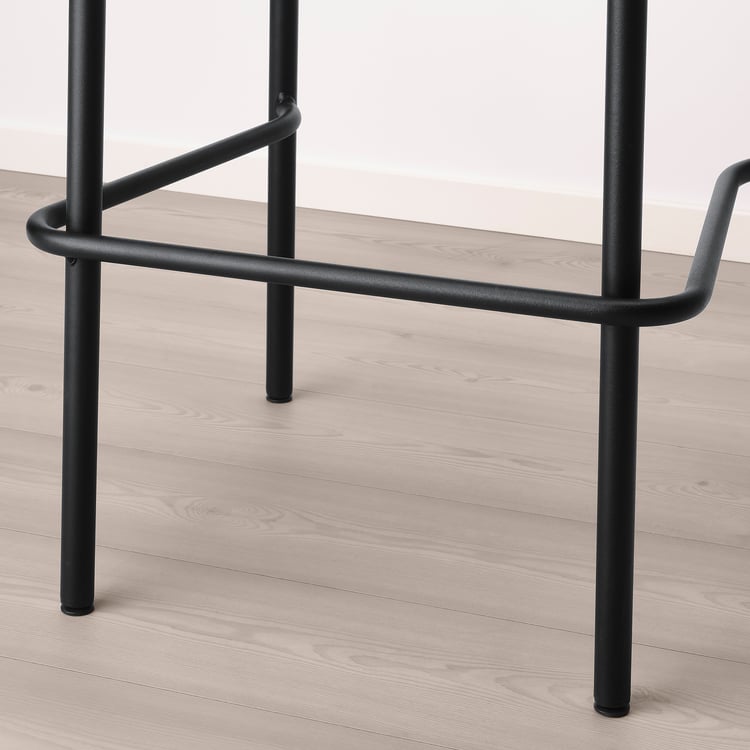 YNGVAR bar stool, anthracite, 291/2" IKEA