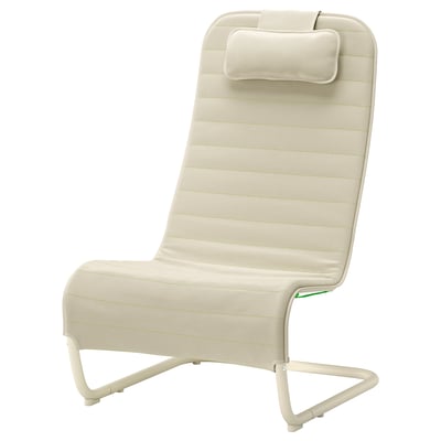 YXSTABY Gaming lounge chair, Vissle beige