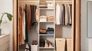Wardrobe shelving