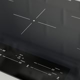 ÄLMESTAD Estufa de inducción, negro, 36 "