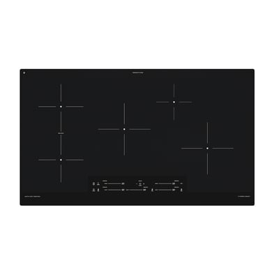ÄLMESTAD Estufa de inducción, negro, 36 "