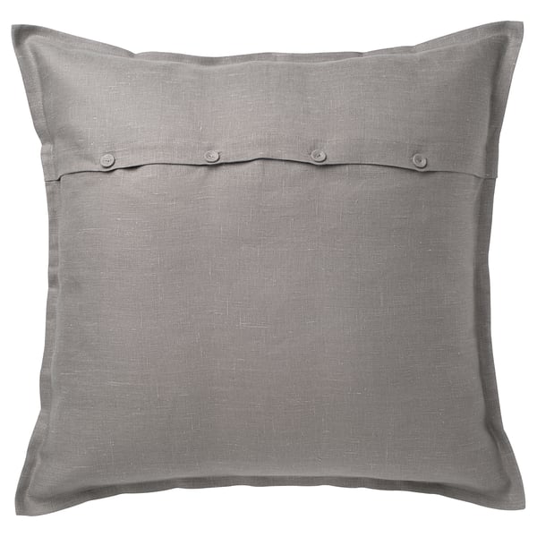 AINA Funda para cojín, gris, 26x26 "