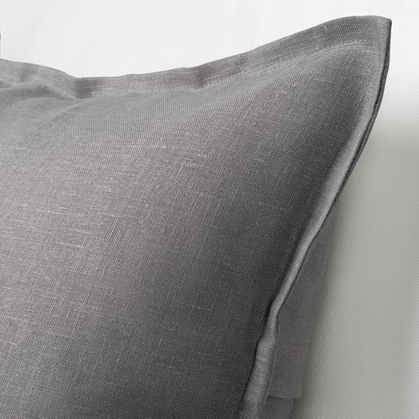 AINA Funda para cojín, gris, 26x26 "