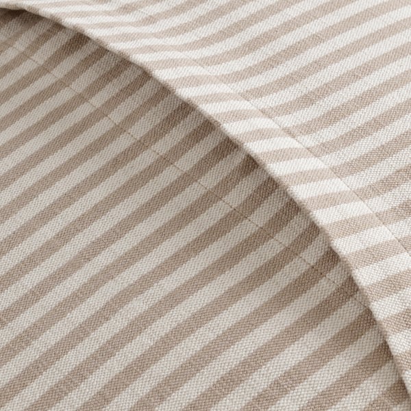 ÅKERNEJLIKA Funda para cojín, beige/bordado, 20x20 "
