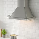 ALLMÄNBILDAD Campana extractora de pared, acero inoxidable