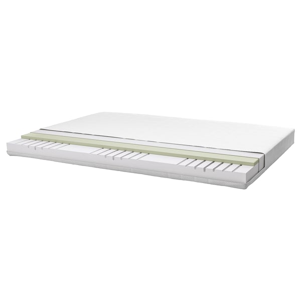 ÅSBYGDA Colchón espuma, firme/blanco, Tamaño full