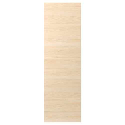 ASKERSUND Panel lateral, efecto de fresno claro, 25x80 "