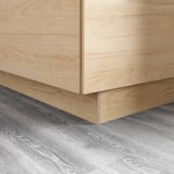 ASKERSUND Plinto, efecto de fresno claro, 84x4 1/2 "