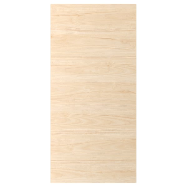 ASKERSUND Puerta, efecto de fresno claro, 24x50 "