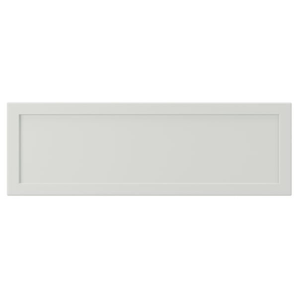ASPUDDEN Frente de cajón, gris claro, 15x5 "