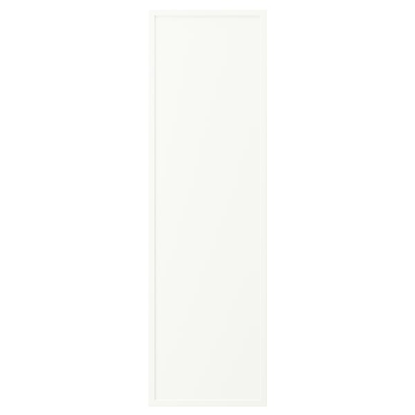 ASPUDDEN Puerta, blanco mate, 12x40 "
