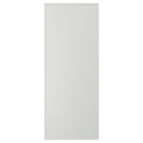 ASPUDDEN Puerta, gris claro, 24x60 "