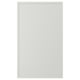 ASPUDDEN Puerta, gris claro, 18x30 "