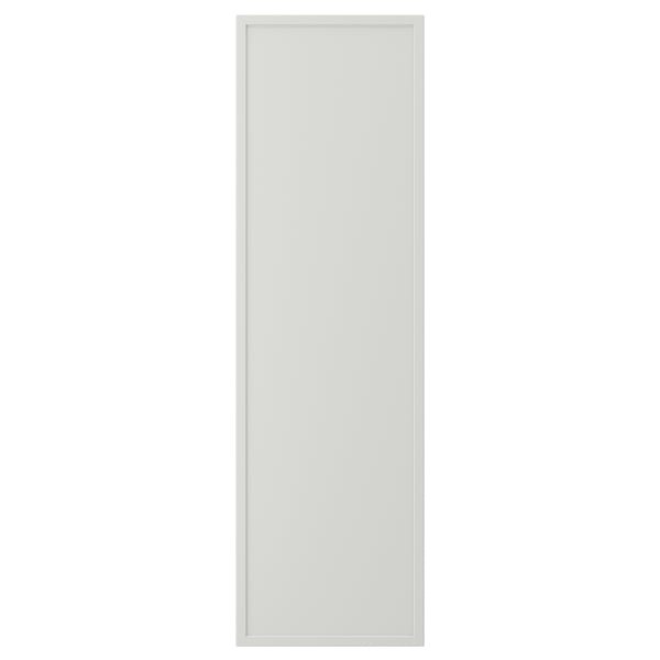 ASPUDDEN Puerta, gris claro, 12x40 "
