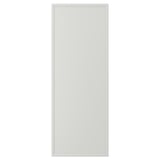 ASPUDDEN Puerta, gris claro, 15x40 "