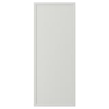 ASPUDDEN Puerta, gris claro, 12x30 "