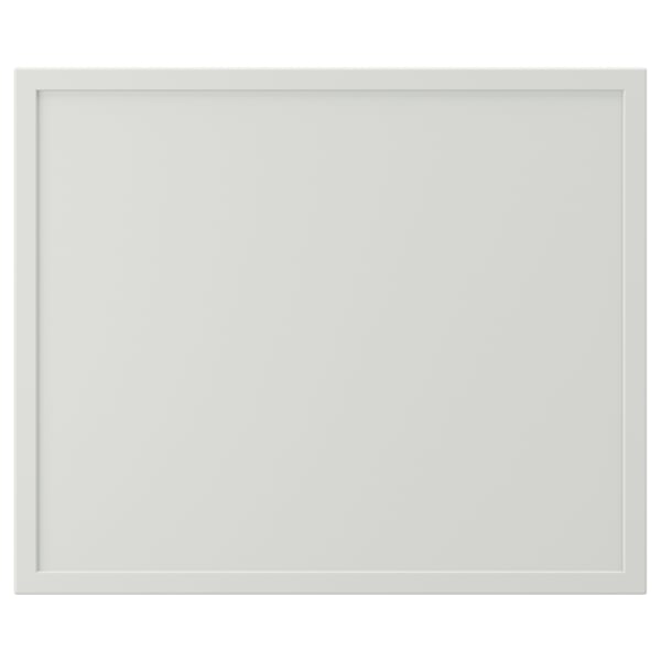 ASPUDDEN Puerta, gris claro, 18x15 "