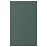 ASPUDDEN Puerta, gris verdoso oscuro, 18x30 "