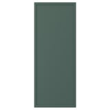 ASPUDDEN Puerta, gris verdoso oscuro, 12x30 "