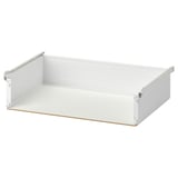 AURDAL Cajón sin frente, blanco, 22 1/4x15 3/4 "