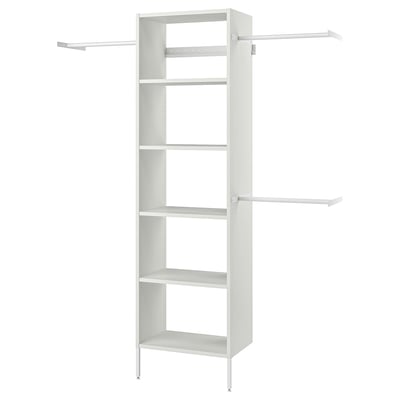 AURDAL Combinación de armario, blanco, 68 1/2-94 1/2x15 3/4x87 "