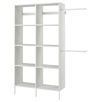 AURDAL Combinación de armario, blanco, 70 5/8-83 5/8x15 3/4x87 "