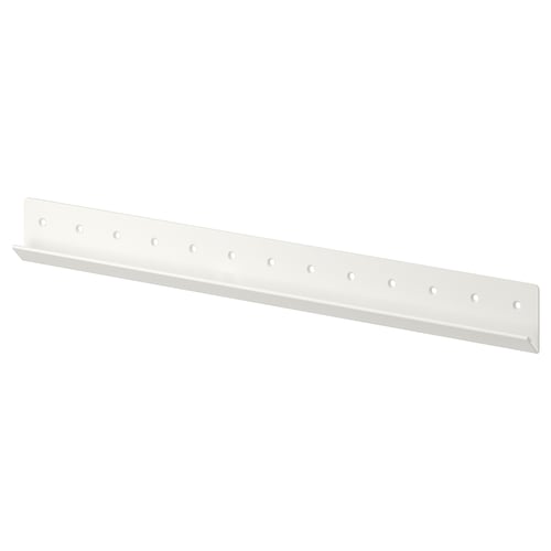 AURDAL Riel de montaje, blanco, 25 5/8 "