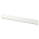 AURDAL Riel de montaje, blanco, 25 5/8 "