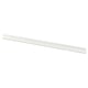 AURDAL Riel de montaje, blanco, 49 1/4 "