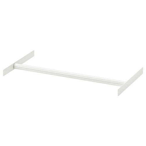 AURDAL Riel para ropa extensible, blanco, 22 3/8-35 3/8 "