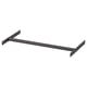 AURDAL Riel para ropa extensible, gris oscuro, 22 3/8-35 3/8 "